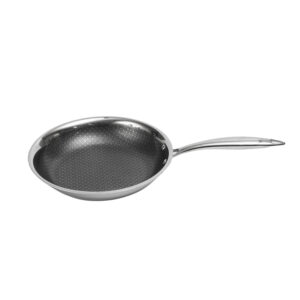 24cm Honey Comb Tri-ply Stainless Steel Fry Pan