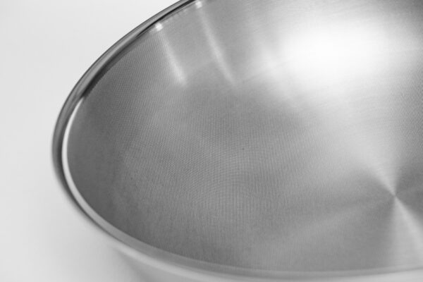 New Product Micro-Dot Tri-ply Stainless Steel Wok - Image 2